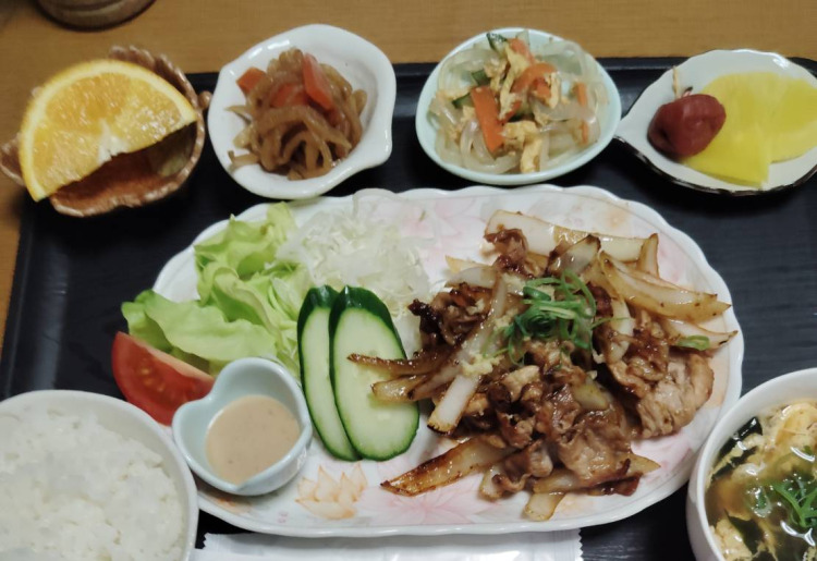 生姜焼き定食