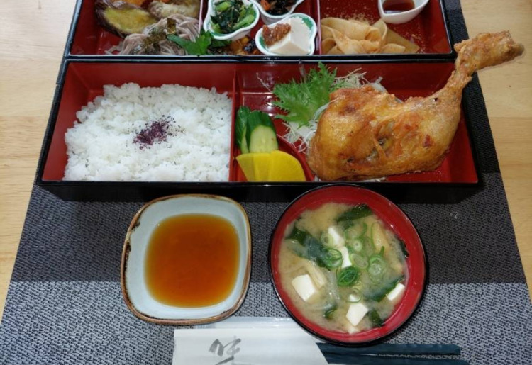鶏もも素揚げ御膳