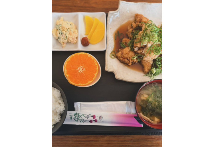 出汁とり天定食