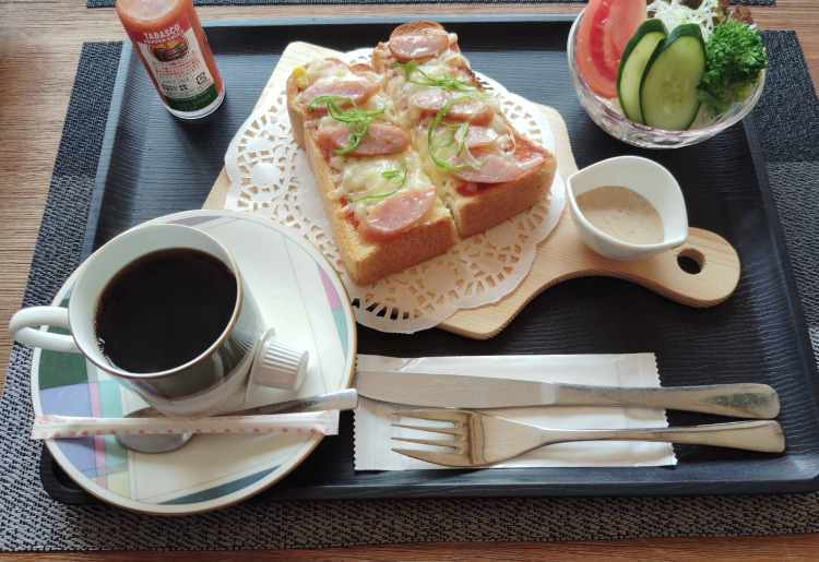 ピザトーストセット